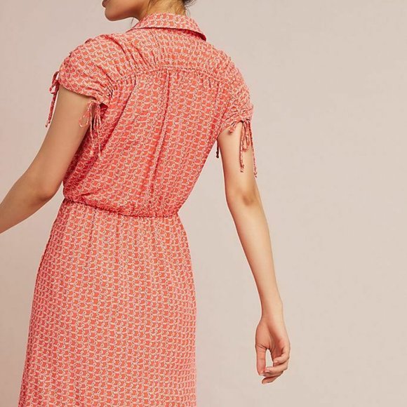 Maeve Anthropologie Carlotta Chain Link Dress SM - Picture 15 of 15